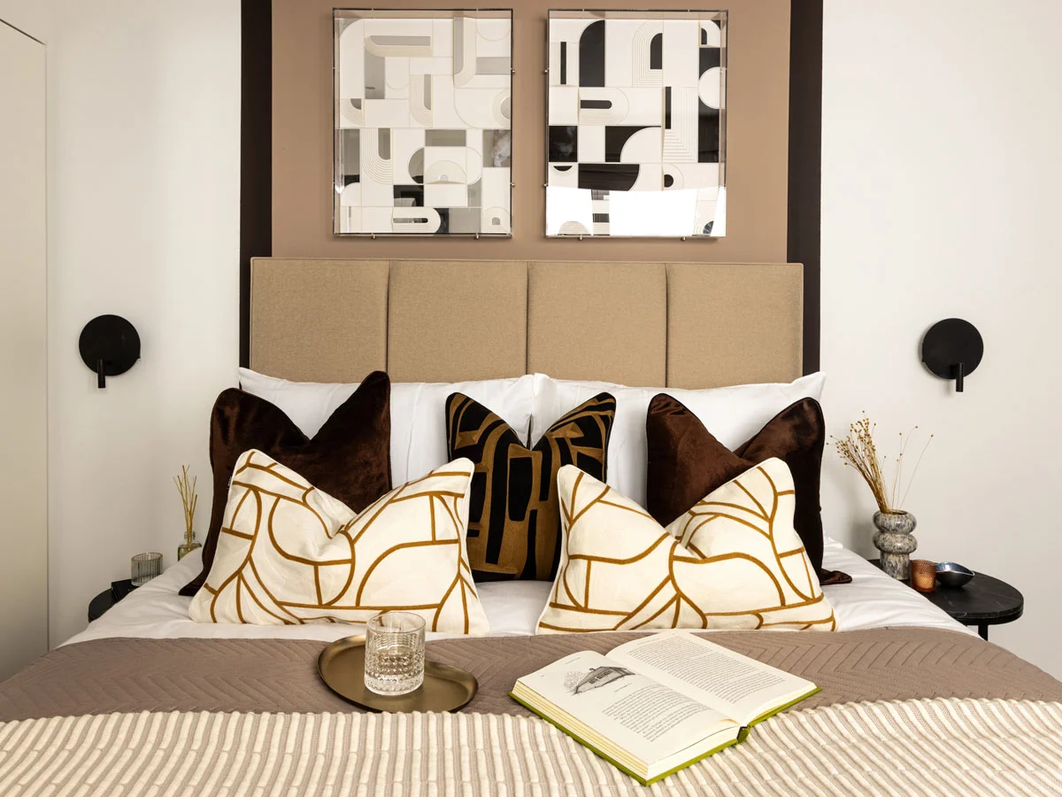 kensington campden street bedroom interior design