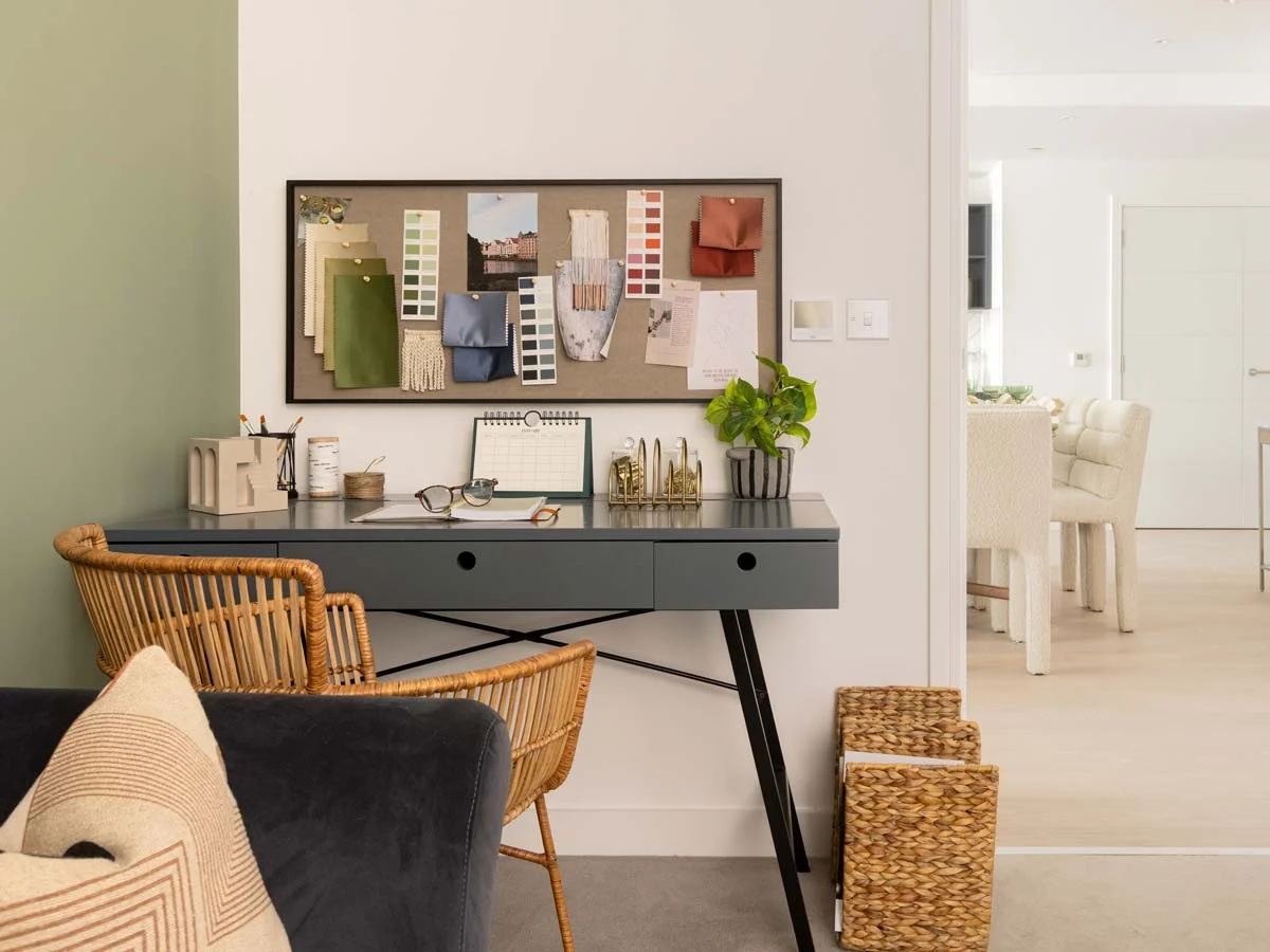 InStyle Direct transformation of a London flat dining area