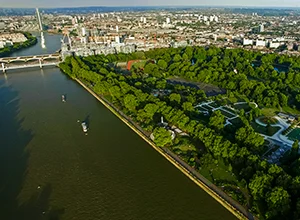 Battersea Park & the River Thames