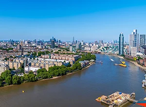 River Thames & Cremorne Gardens