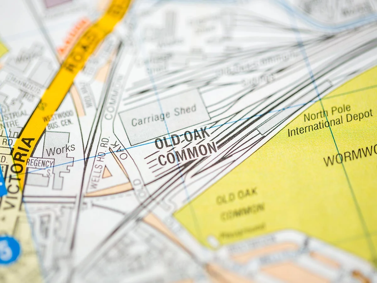 Who rents in Old Oak Common?